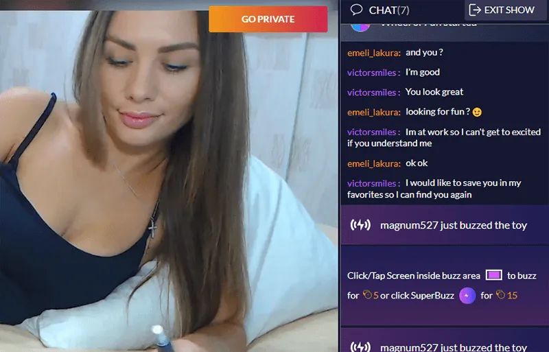 chat live modele cams.com avis