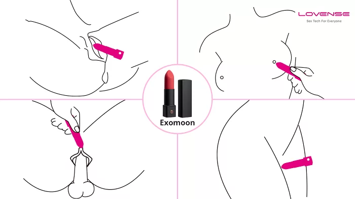 lovense exomoon lipstick vibe RED