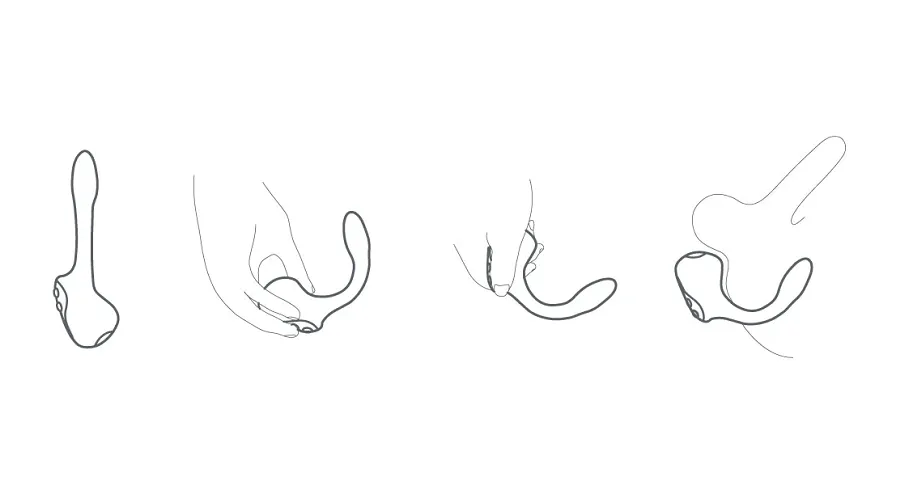 molto first bendable prostate vibrator