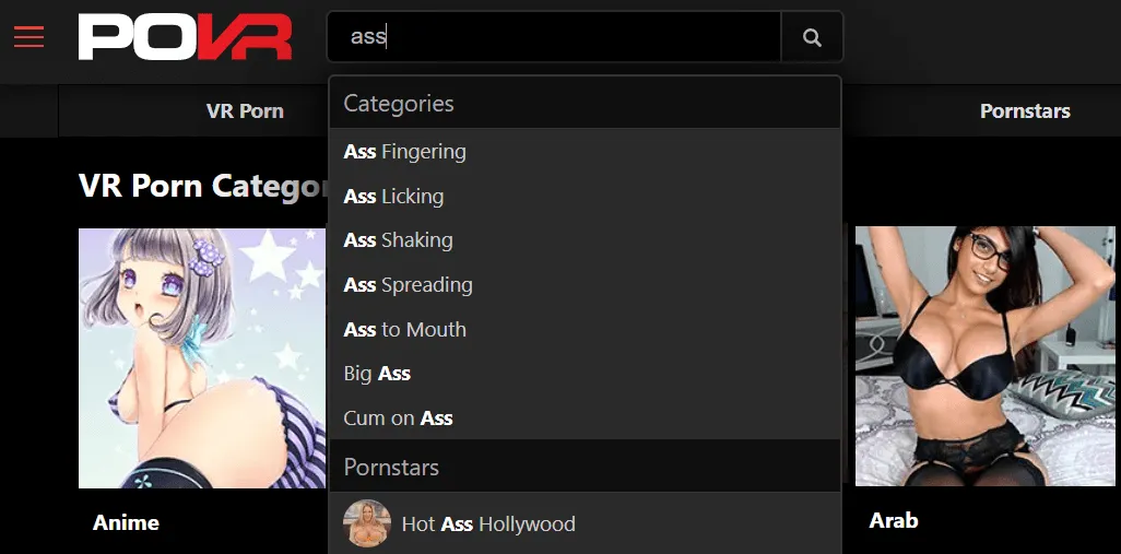 virtual reality site POV