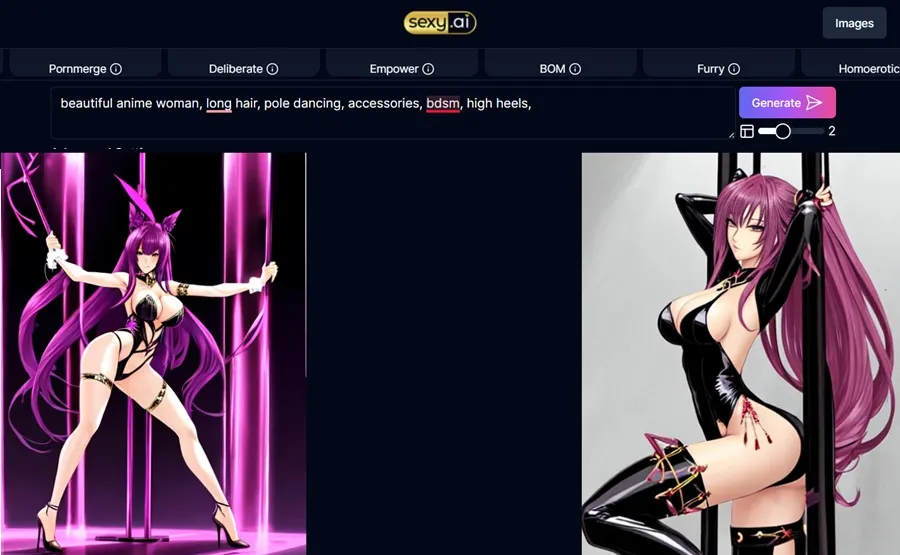 AI hentai generator adult anime