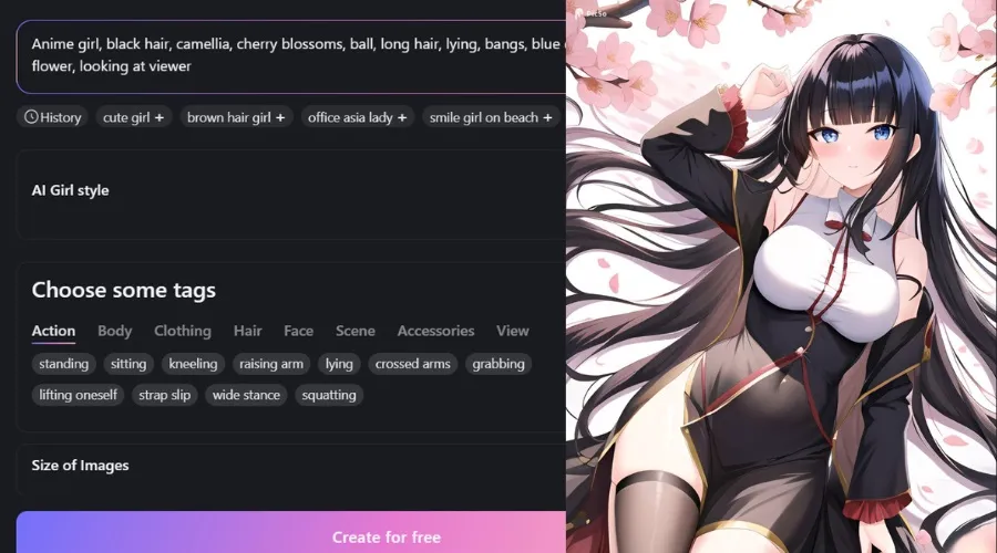 Create AI-generated hentai images unlimited