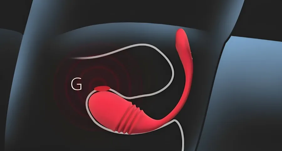 Vulse Thrusting female egg vibrator