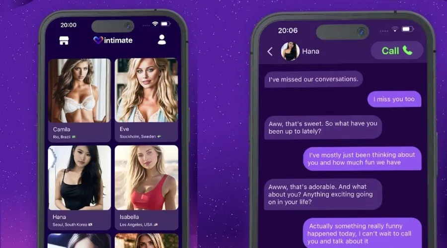 top AI girlfriend mobile apps