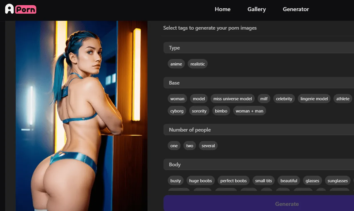 top five AI porn generators