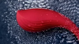 interactive app controlled vibrator RED